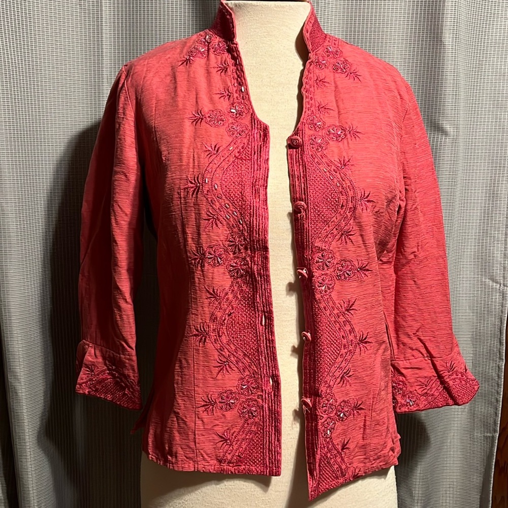 Beautiful Korean blouse with beads
